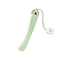 Zalo Momoko Vibrador de punto G con control por aplicación Green Ø 3 x 18 cm