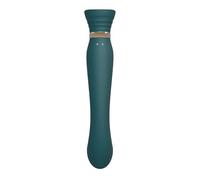 ZALO Queen G-Spot PulseWave Verde - Vibrador Recargable Con Diseño Elegante y Sensorial