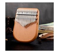 Zaltas Finger Piano 17 Keys Natural de madera original Piano Piano Kalimba portátil para principiantes con guía de usuario de martillo de sintonización de casos prot S