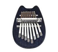 Zaltas Mini Kalimba 8 Key Thumb Piano, Solid Wood Kalimba Thumb Piano for Kids Adultos, Finger Piano Kalimba Instrumentos para la música Beginners-3 Styles blue-C
