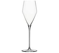 Zalto Denk'Art - Copa de champán en caja de regalo | Copa de vino soplada a mano | Juego de 1, 2 o 6 unidades | Apto para lavavajillas + paño especial para limpiar vasos (2 unidades)