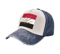 ZALXOZYL Gorra de Béisbol con la Ban dera Nacional de Egipto, Estilo Snapback, para Hombre y Mujer, para Deportes, Viajes, Camping, Senderismo y Playa. Ligera y A la Moda. Navy Blue