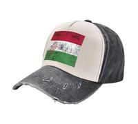 ZALXOZYL Gorra de Béisbol de Golf Estilo Vaquero de Café, Estilo Vaquero Vintage con Diseño de Bandera de Hungría, Estilo Lavado Único, Ajuste Ajustable. 4 One Size