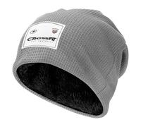 ZALXOZYL Gorro de Pescador con Punto Gofrado, Calidez Atemporal, Forro Polar, Números de Cumpleaños para Running Y Patrimonio, Unisex. Light Gray 3