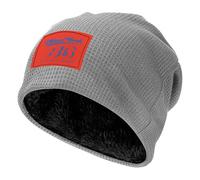 ZALXOZYL Gorro Unisex para Uso Diario, Cómodo, Suave, Tejido Elástico, Estilo Grafiti, con Números para La Universidad, El Trabajo, Los Recados Y El Descanso. Light Gray 1
