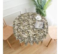 ZALXOZYL Mantel Redondo de 60 Pulgadas con Estampado de Una Sola Cara En Color Sólido, Inspirado En Melodías, para Estudio de Música, Piano, Recital, decoración de Eventos. Color 152cm