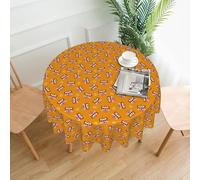 ZALXOZYL Mantel Redondo Formal de 60 Pulgadas con Diseño de Estampado de Rayas Monocromáticas de Elegancia Sofisticada para La Cena de Gala Y La Noche de Premios. Color 152cm