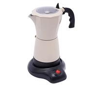 Zalydala Cafetera espresso eléctrica,Cocina expreso eléctrica con base,480 vatios,Extracción de destilación,Dispositivo doble a prueba de fugas,Manual en inglés