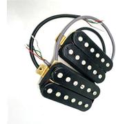 ZAMASS Pastilla para Guitarra Eléctrica Adecuado para Kit De Puente Y Mástil De Pastilla De Afinación Fija De Doble Bobina Y Cuatro Núcleos De Guitarra Eléctrica ST SQ