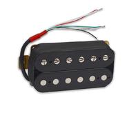 ZAMASS Pastilla para Guitarra Eléctrica Adecuado para Pastillas De Guitarra Eléctrica De La Serie ST/SQ/LP De 50 Mm Y 52 Mm. Pastilla De Doble Bobina para Guitarra Eléctrica De Seis Cuerdas(Neck I)