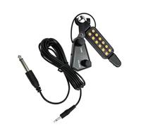 ZAMASS Pickups Set,Juego De Pastillas para Guitarra Pastilla con Orificio para Sonido De Guitarra Pastilla con Clip Accesorios para Guitarra Pastilla Externa(Gold)