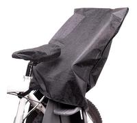 Zamboo Protector Lluvia Silla Infantil Bicicleta - Negro