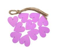 Zambuph 1 Juego de rebanadas de Para madera amor en forma corazón decorativas hechas a mano astillas Para madera encantadora casa adornar para álbum fotos álbum recortes fiesta, Púrpura