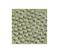 Zambuph 100 piezas de tarjeta de color esmalte uñas que muestra vidrio reutilizable para uñas, accesorios arte, tablero gel personal para salones casa