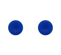 Zambuph 2 piezas de consola de juegos Gamepad Thumbstick cubiertas silicona Joystick antideslizante Grip Caps Gaming Controller Accesorios, Azul