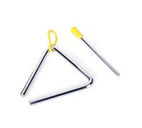 Zambuph 2 unids/Set Instrumento Musical de Juguete Borde sin Rebabas sin ángulo Agudo Campana Instrumento Musical Juguete de Metal , 7 Pulgadas