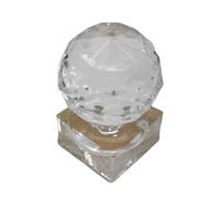 Zambuph Accesorios para polvos, maquillaje, cosméticos, suministros, sello de cera, reparación de mini polvos prensados, herramienta prensado para cejas, base, Claro, 2x1.5 cm