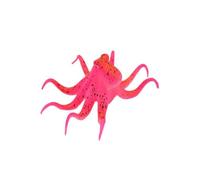 Zambuph Acuario Artificial, pecera de Animales, simulación de Silicona, decoración extraíble, Accesorio subacuático, Suministros para Mascotas, Rojo