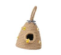 Zambuph Adorno Colgante de Abeja para Dormitorio, Tejido, Estilo rústico, con Miel, Flores y Muchos Otros usos. Ideal para Decorar y también para Navidad.