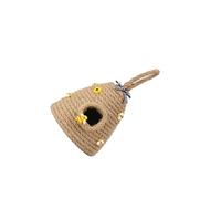 Zambuph Adorno Colgante rústico Decorativo de Abeja Tejida, de Primera Calidad, con temática Abejas, para el hogar, con cordón, Miel y Flores para dormitorios, con Miel y