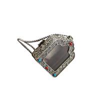 Zambuph Amuleto budista Gawu, caja colgante, collar, contenedor decorativo para reliquias y budas, que mejora la conexión espiritual, colección de joyas religiosas del budismo.