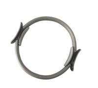 Zambuph Anillo de Pilates para Mujeres y niñas, Herramienta para Ejercicio de Cuerpo Completo con círculo mágico PP Premium para Entrenamiento físico, Gris