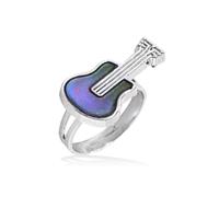 Zambuph Anillos de humor, cambio de Color, temperatura ajustable, sensación emoción, accesorios para los dedos, accesorios termocrómicos para disfraces cumpleaños, guitarra