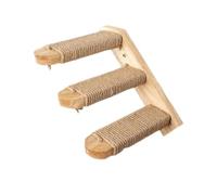 Zambuph Árbol para Gatos - Cuerda de cáñamo Bobinado para Madera Natural Columna Resistente y Duradera para rascar Gatos Escaleras para Escalar Escaleras para Juguetes para, 3 Capas (Cuerda de