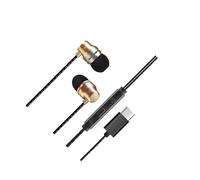 Zambuph Auriculares con Chip Digital Bass Metal Que ofrecen Sonido HiFi y un Ajuste cómodo para una Escucha Prolongada. Auriculares Deportivos para Juegos con micrófono. Dynamic Drive HiFi.