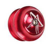 Zambuph Auriculares con rodamientos para Bicicleta, Tapas Superiores Selladas Resistentes al Desgaste, Cubierta Interior de Tubo, arandela de Auriculares aleación Aluminio, Rojo