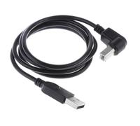 Zambuph Cable Adaptador de extensión USB 0 Macho a Tipo B, conexión eficiente para faxes e impresoras. Cable de Datos de Impresora USB. Función: transmisión de Datos. Modelos