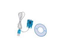 Zambuph Cable convertidor Serie USB Compatible con terminales RDSI y cámaras Digitales. Incluye Adaptador USB a RS232 y Controlador Gratuito. Cable Adaptador Serie RS232 DB9.