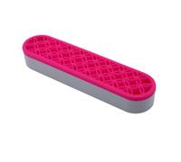 Zambuph Caja de Almacenamiento Elegante para Mantener el Orden y el Glamour en la colección de Maquillaje, Caja Almacenamiento cosméticos, brochas Maquillaje Gel sílice, Rosa roja