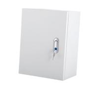 Zambuph Caja de Panel de Control para el hogar, Caja Cables con Gran Capacidad para Las Necesidades conexión e instalación en Exteriores, Que Proporciona un Amplio, Gris, Pequeño