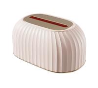 Zambuph Caja de papel, pañuelos de elevación, resorte escritorio, servilletero impermeable, dispensador, hogar, sala estar, encimera baño, Rosa