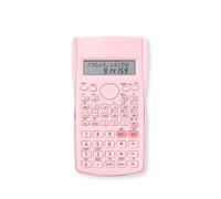 Zambuph Calculadora Escuela Estudiantes Ingeniería Función de Pantalla de 2 líneas Herramienta cálculo Estadísticas Matemáticas Patrón Aleatorio, Rosa