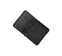 Zambuph Carpeta de Archivos Portafolio empresarial con Cremallera Carpeta para Cuadernos Solución de Almacenamiento Elegante Acomoda fácilmente Documentos A4 Maletín Archivos Registros reuniones