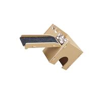 Zambuph Casa para jerbos, escondite para Animales pequeños con Escalera, Ratones Activos, Proporciona un Espacio Seguro para Dormir y una Zona de Juegos