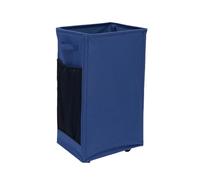 Zambuph Cesta de almacenamiento para la colada, estuche protector plegable, contenedor Oxford de una sola rejilla, apartamento, familia, viajes al aire libre, dormitorio Hotel