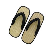 Zambuph Chanclas ligeras informales y cómodas para viajar, zuecos japoneses para divertirse al aire libre, zapatos japoneses, Geta es una opción de regalo, zapatillas de playa, Negro, 40 41