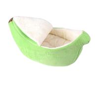 Zambuph Cojín De Cesta para Perros, Adición Elegante Al Espacio para Dormir De Mascotas, Cama Poliéster para Gatos Y Plátanos, Cama para Perros, para Mascotas, para Gatos, Verde, Metro