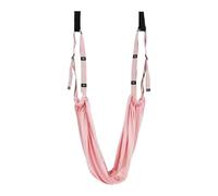 Zambuph Conjunto de columpio para entrenamiento de Yoga, ejercicio cuerpo completo, opción instalación amplia para ejercicio cuerpo completo, hamaca poliéster para Yoga, rosa