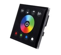 Zambuph Controlador de interruptor de atenuación Led para luces LED Panel RGB 3. Chip Control táctil capacitancia precisión plástico para, negro