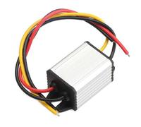 Zambuph Convertidor Reductor de Bus de DC-DC, regulador Reductor electrónico 12V/24V, Adaptador Fuente alimentación voltios Adaptable para automóvil, 6V 3A