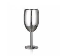 Zambuph Copa de vino tinto pulido de un nivel acero inoxidable fiesta Barware inastillable taza utensilios para beber para Bar restaurante, No.04