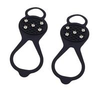 Zambuph Cubierta de Agarre con tracción de fricción para Caminar sobre Hielo y Nieve. Tacos Ligeros y ecológicos. Excelentes para montañismo. Calzado con Suela de crampón