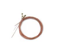 Zambuph Cuerda de guitarra clásica acústica Universal, núcleo de acero, cuerdas artesanales DIY, repuesto reparación, mantenimiento, piezas repuesto, cobre rojo