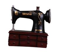 Zambuph de máquina de Coser Retro Europea, artesanía Resina, Amantes la decoración Vintage. Su singularidad Hace Que la artesanía Sea lo Suficientemente distintiva