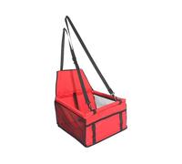 Zambuph El Asiento de Emergencia Evita Que la Mascota salte del automóvil con Estas Hebillas seguras Alfombrillas para el automóvil Cama para Perros, Rojo