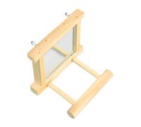 Zambuph El Espejo Colgante de Juguete para pájaros está diseñado para divertirse y emocionarse en Las jaulas de pájaros. El Espejo de para Madera con